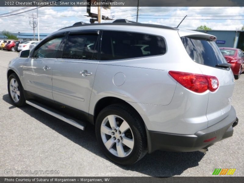 Silver Ice Metallic / Cashmere/Ebony 2012 Chevrolet Traverse LTZ