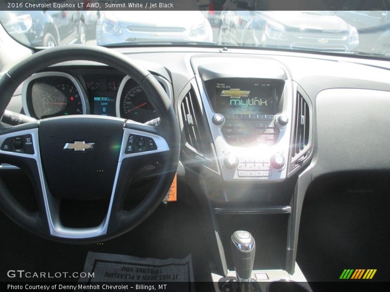 Summit White / Jet Black 2016 Chevrolet Equinox LT AWD