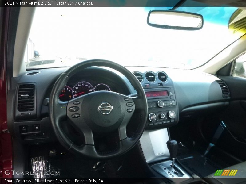 Tuscan Sun / Charcoal 2011 Nissan Altima 2.5 S