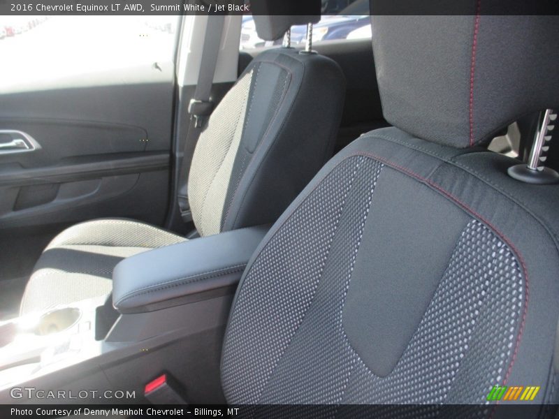Summit White / Jet Black 2016 Chevrolet Equinox LT AWD
