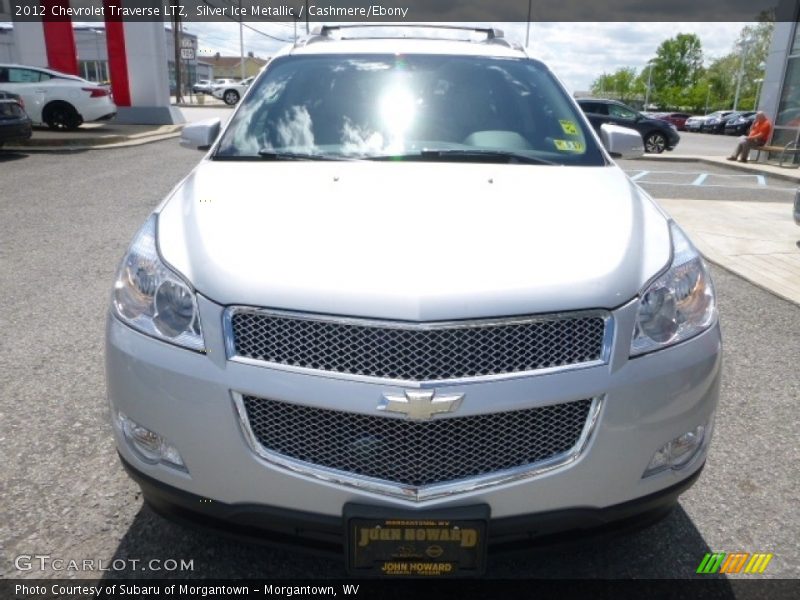 Silver Ice Metallic / Cashmere/Ebony 2012 Chevrolet Traverse LTZ