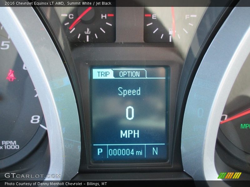 Summit White / Jet Black 2016 Chevrolet Equinox LT AWD