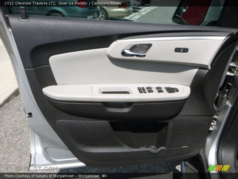 Silver Ice Metallic / Cashmere/Ebony 2012 Chevrolet Traverse LTZ