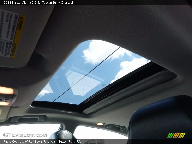 Tuscan Sun / Charcoal 2011 Nissan Altima 2.5 S