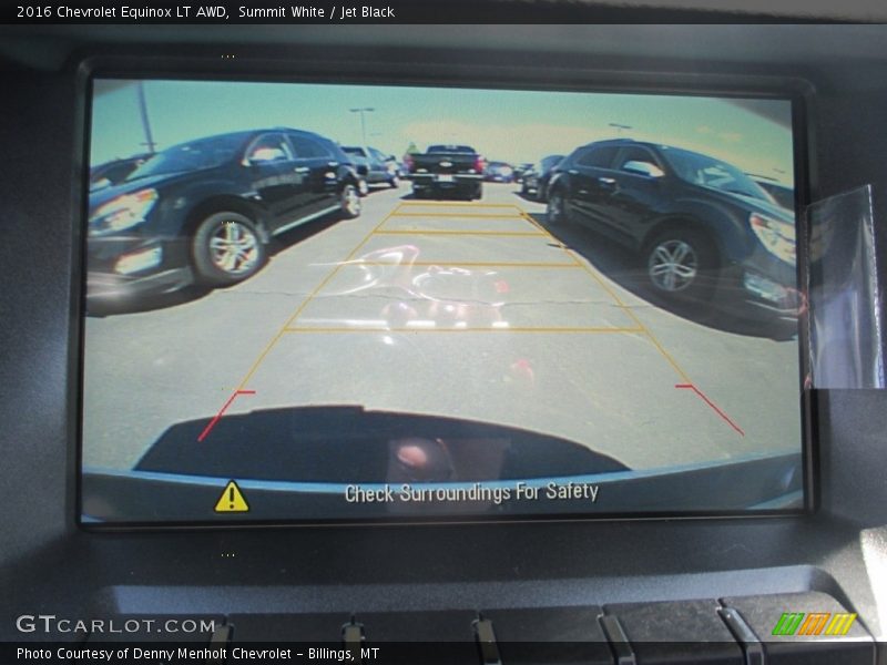 Summit White / Jet Black 2016 Chevrolet Equinox LT AWD