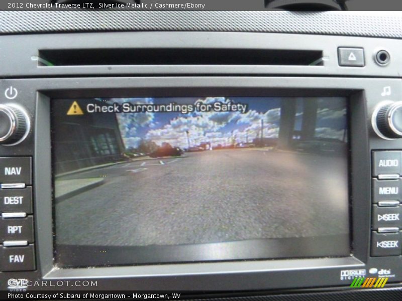 Silver Ice Metallic / Cashmere/Ebony 2012 Chevrolet Traverse LTZ