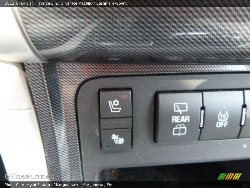 Silver Ice Metallic / Cashmere/Ebony 2012 Chevrolet Traverse LTZ