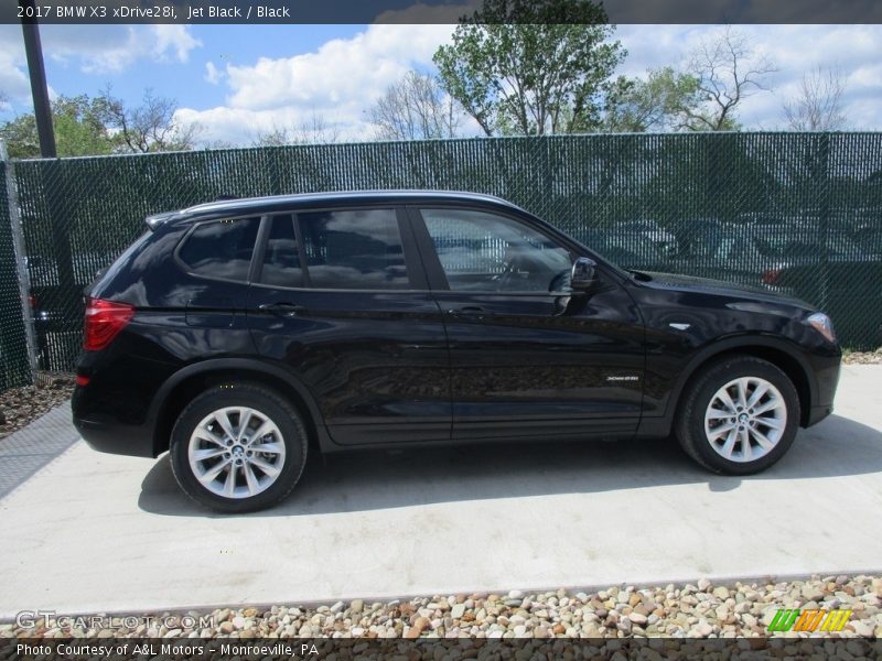 Jet Black / Black 2017 BMW X3 xDrive28i