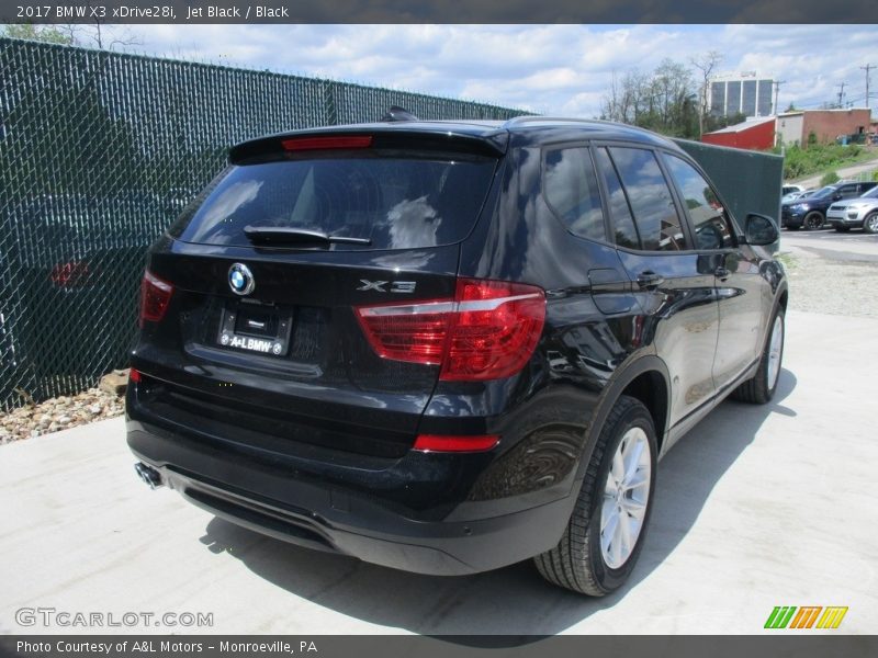 Jet Black / Black 2017 BMW X3 xDrive28i