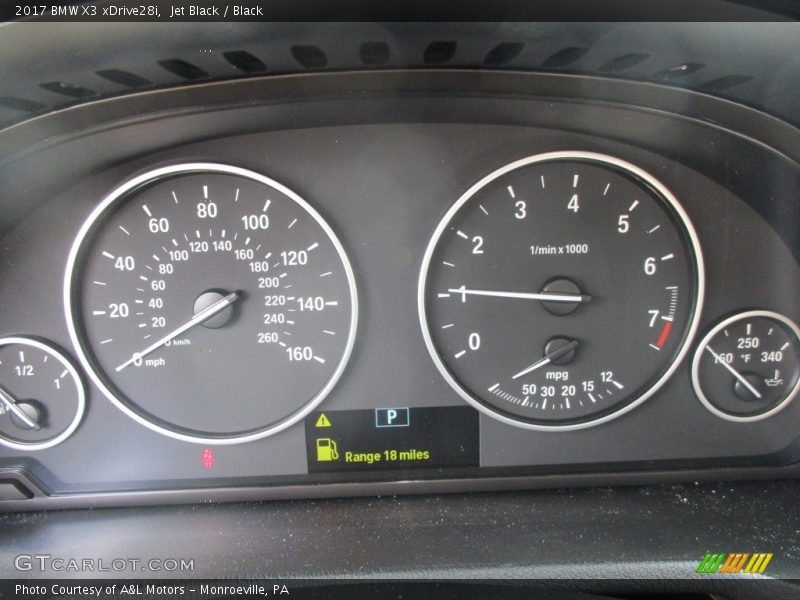 Jet Black / Black 2017 BMW X3 xDrive28i