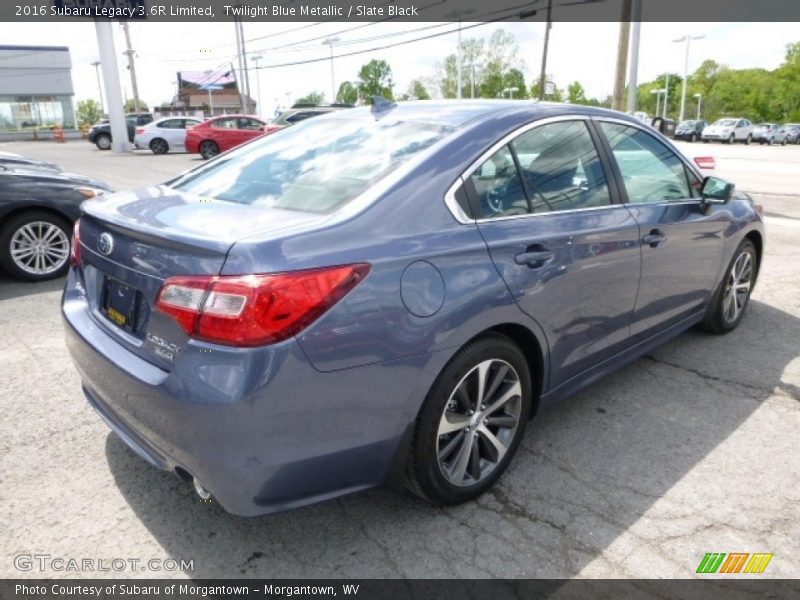 Twilight Blue Metallic / Slate Black 2016 Subaru Legacy 3.6R Limited