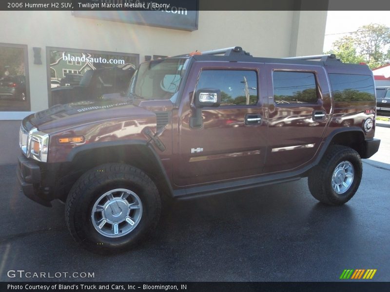 Twilight Maroon Metallic / Ebony 2006 Hummer H2 SUV