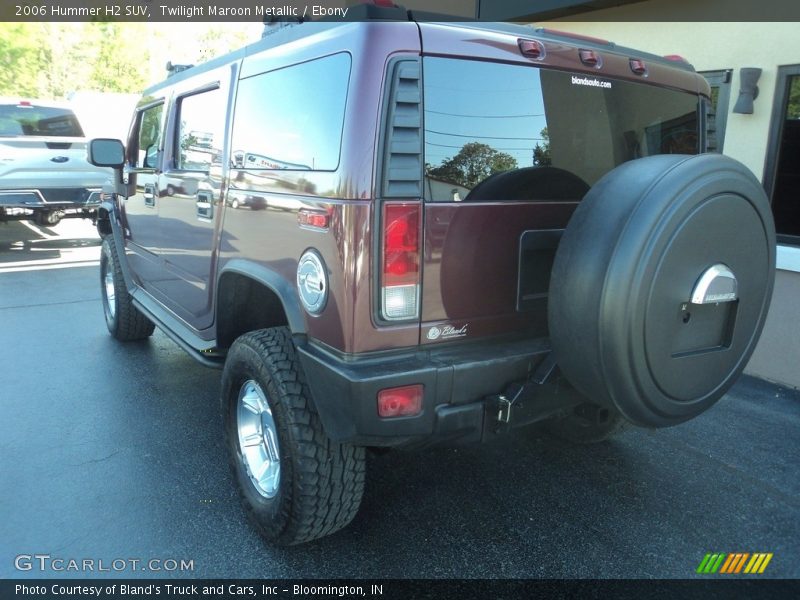 Twilight Maroon Metallic / Ebony 2006 Hummer H2 SUV