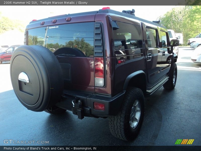 Twilight Maroon Metallic / Ebony 2006 Hummer H2 SUV