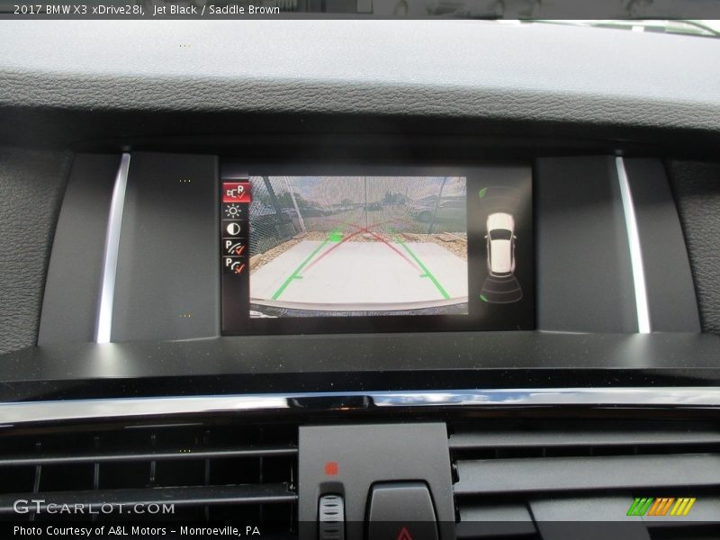 Jet Black / Saddle Brown 2017 BMW X3 xDrive28i