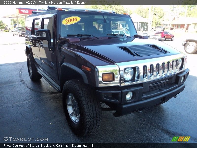 Twilight Maroon Metallic / Ebony 2006 Hummer H2 SUV