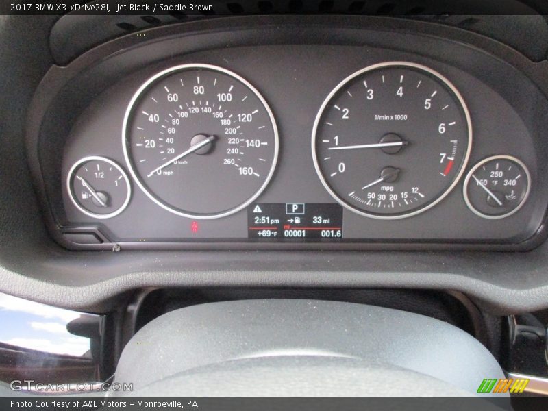  2017 X3 xDrive28i xDrive28i Gauges