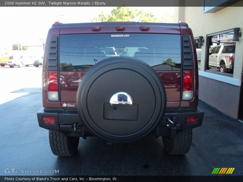 Twilight Maroon Metallic / Ebony 2006 Hummer H2 SUV