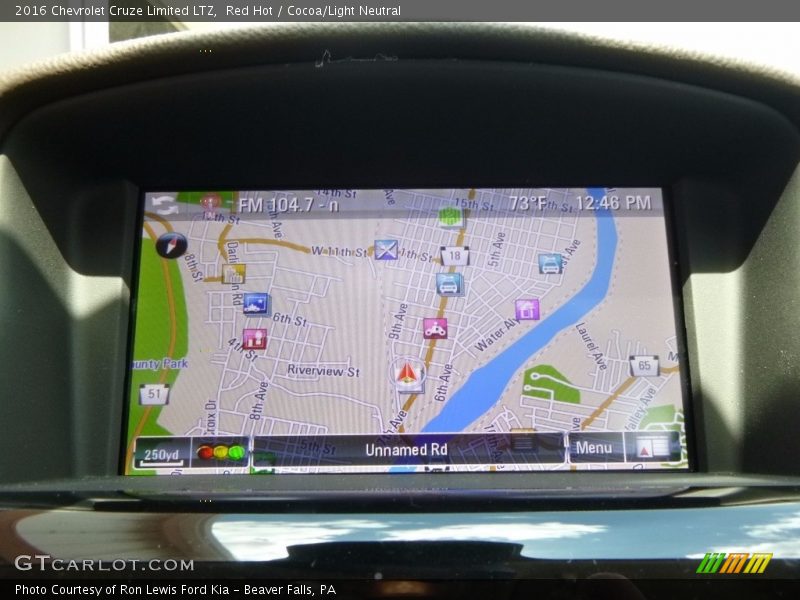 Red Hot / Cocoa/Light Neutral 2016 Chevrolet Cruze Limited LTZ