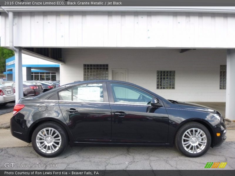 Black Granite Metallic / Jet Black 2016 Chevrolet Cruze Limited ECO