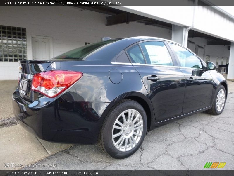 Black Granite Metallic / Jet Black 2016 Chevrolet Cruze Limited ECO