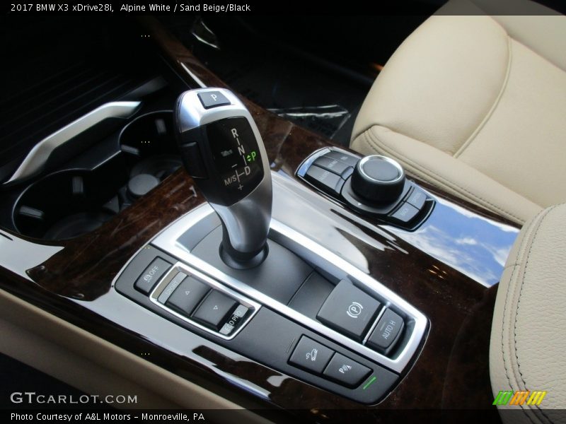 Alpine White / Sand Beige/Black 2017 BMW X3 xDrive28i