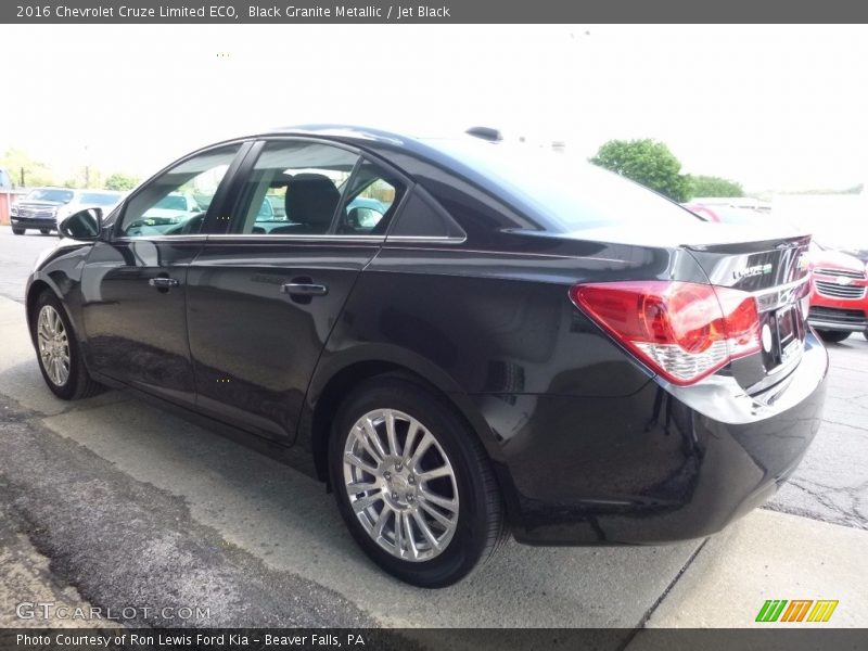 Black Granite Metallic / Jet Black 2016 Chevrolet Cruze Limited ECO