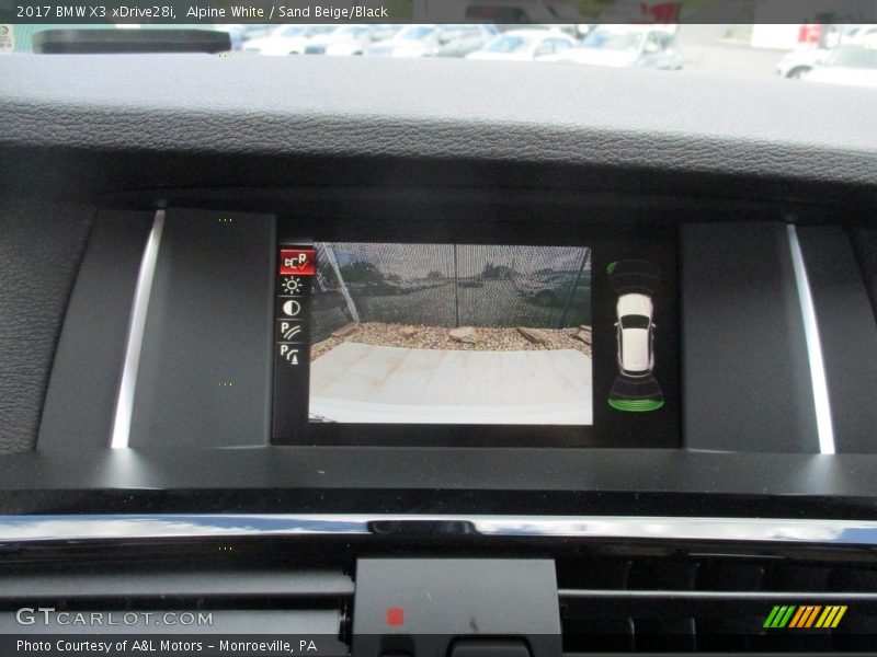 Alpine White / Sand Beige/Black 2017 BMW X3 xDrive28i