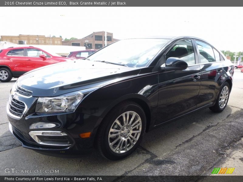 Black Granite Metallic / Jet Black 2016 Chevrolet Cruze Limited ECO