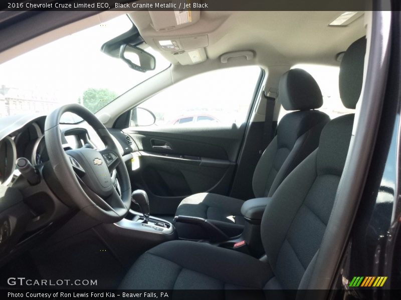 Black Granite Metallic / Jet Black 2016 Chevrolet Cruze Limited ECO