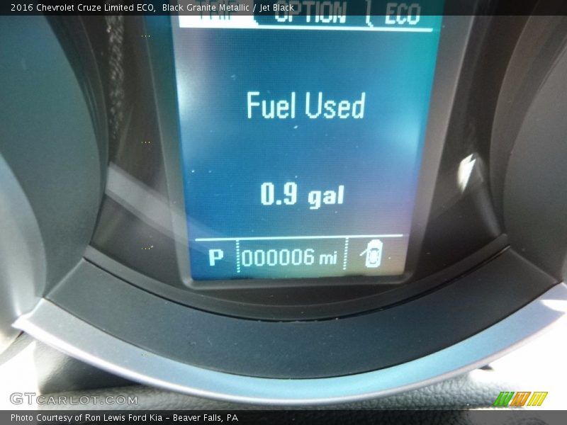 Black Granite Metallic / Jet Black 2016 Chevrolet Cruze Limited ECO
