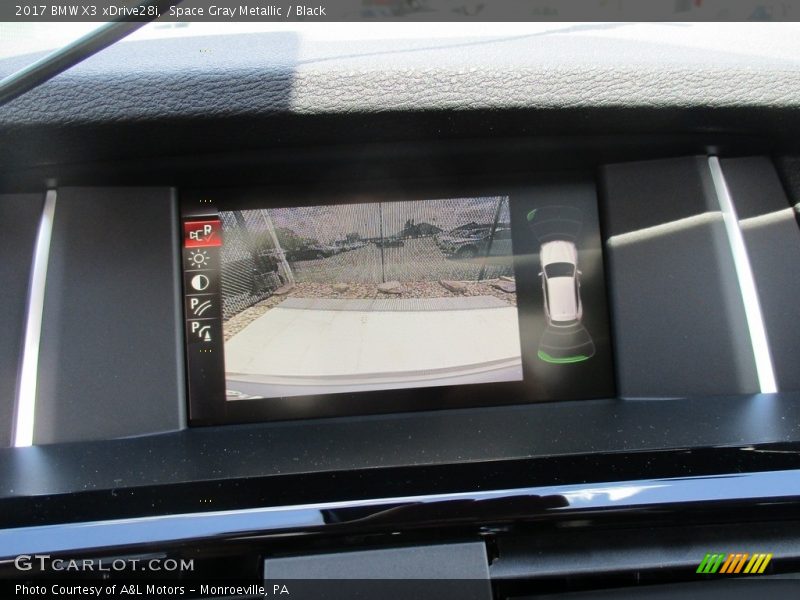 Space Gray Metallic / Black 2017 BMW X3 xDrive28i
