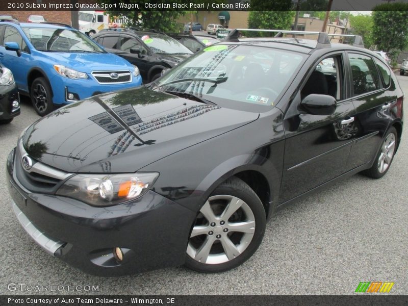 Obsidian Black Pearl / Carbon Black 2010 Subaru Impreza Outback Sport Wagon