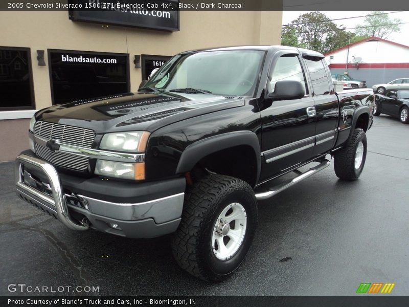 Black / Dark Charcoal 2005 Chevrolet Silverado 1500 Z71 Extended Cab 4x4