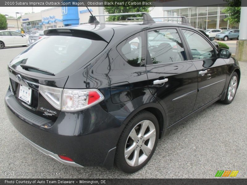 Obsidian Black Pearl / Carbon Black 2010 Subaru Impreza Outback Sport Wagon