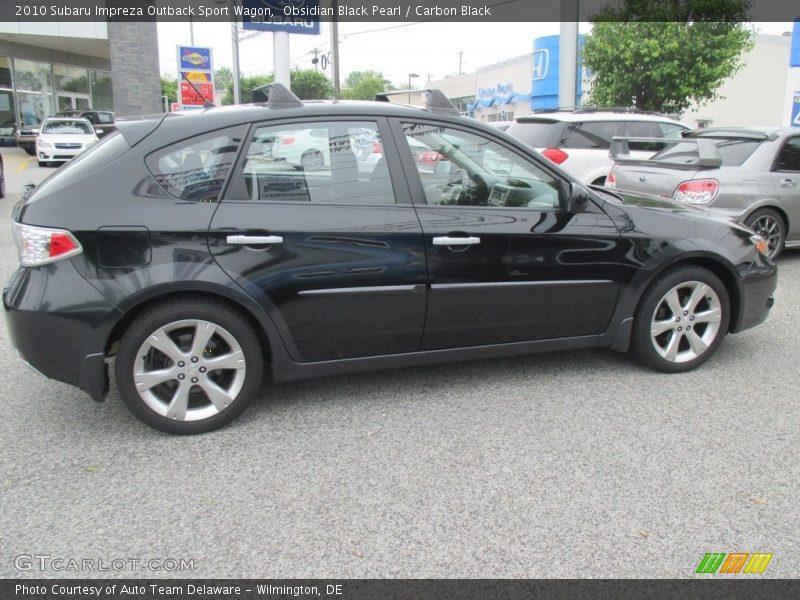 Obsidian Black Pearl / Carbon Black 2010 Subaru Impreza Outback Sport Wagon
