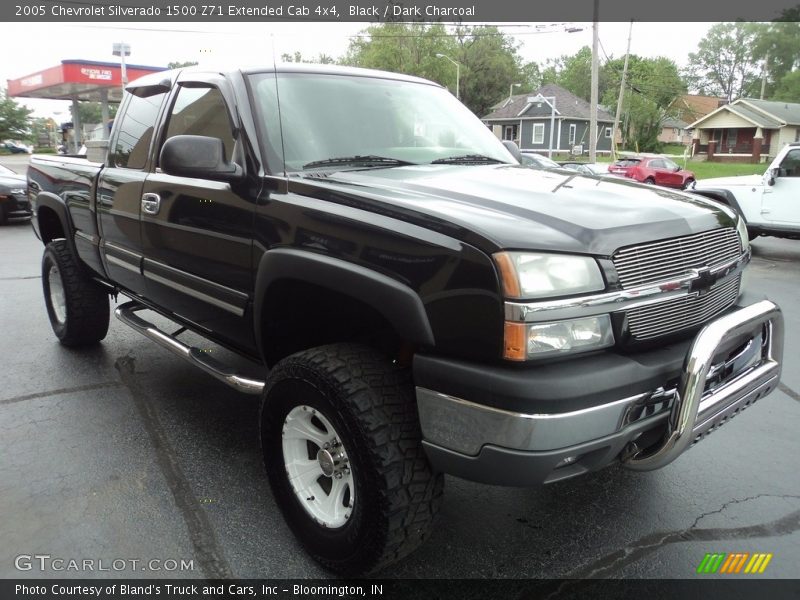 Black / Dark Charcoal 2005 Chevrolet Silverado 1500 Z71 Extended Cab 4x4