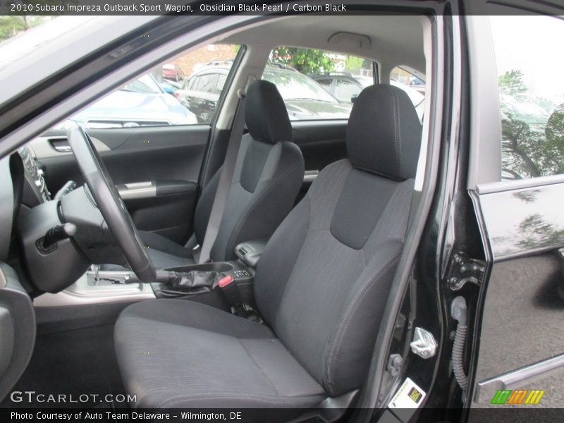 Obsidian Black Pearl / Carbon Black 2010 Subaru Impreza Outback Sport Wagon