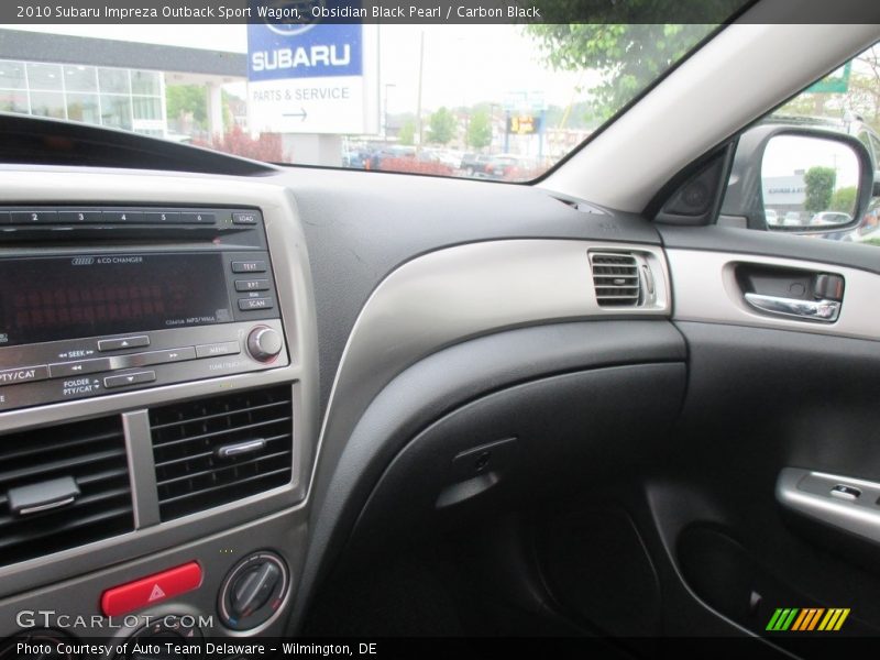 Obsidian Black Pearl / Carbon Black 2010 Subaru Impreza Outback Sport Wagon