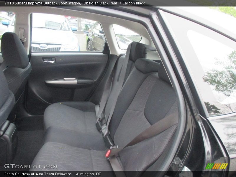 Obsidian Black Pearl / Carbon Black 2010 Subaru Impreza Outback Sport Wagon