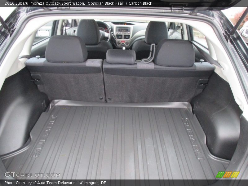 Obsidian Black Pearl / Carbon Black 2010 Subaru Impreza Outback Sport Wagon