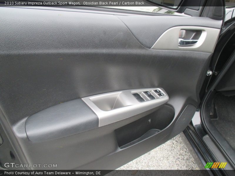 Obsidian Black Pearl / Carbon Black 2010 Subaru Impreza Outback Sport Wagon
