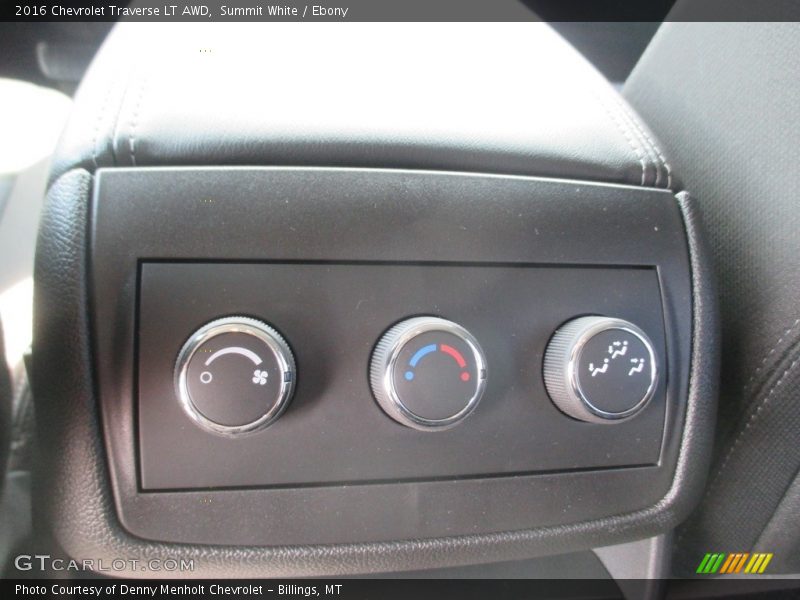 Summit White / Ebony 2016 Chevrolet Traverse LT AWD
