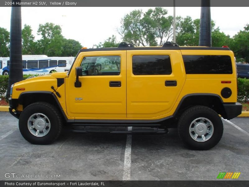 Yellow / Ebony 2004 Hummer H2 SUV