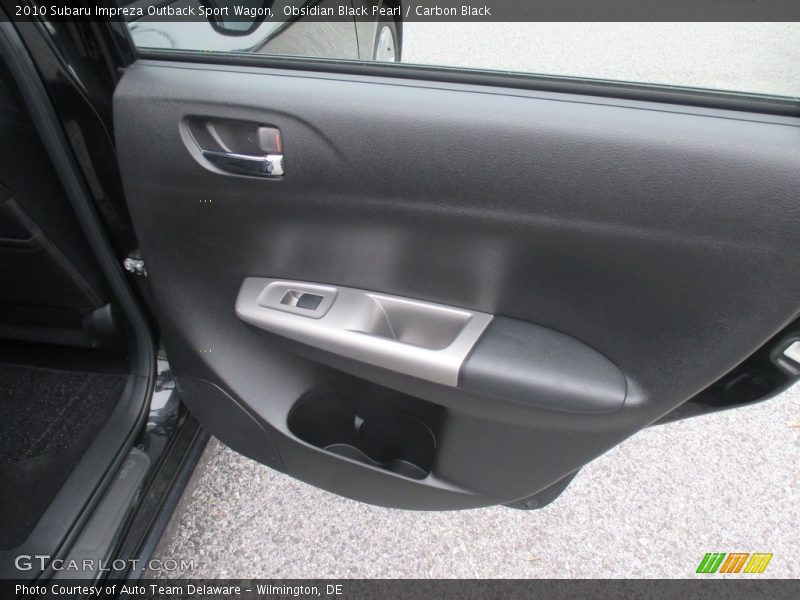 Obsidian Black Pearl / Carbon Black 2010 Subaru Impreza Outback Sport Wagon