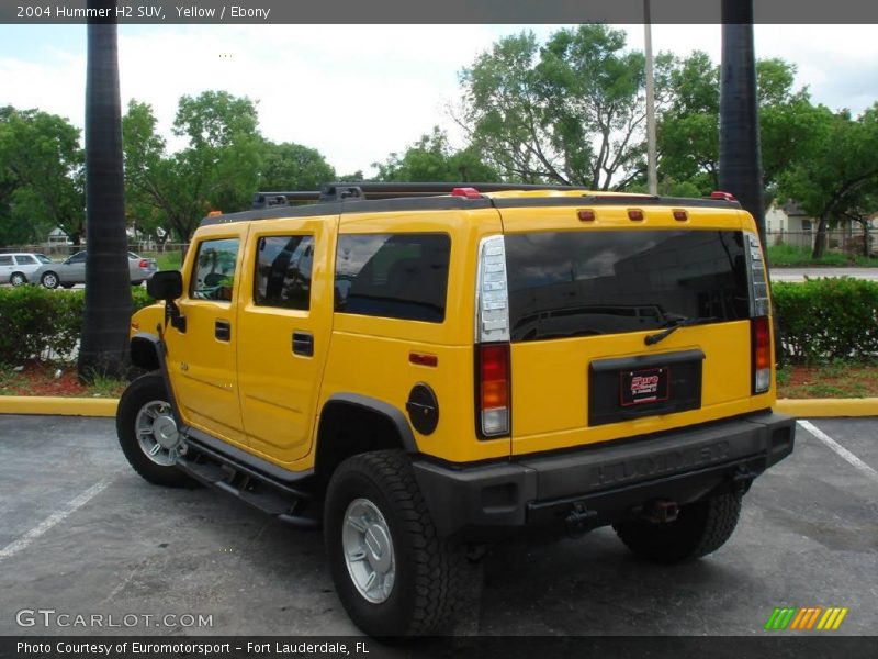 Yellow / Ebony 2004 Hummer H2 SUV