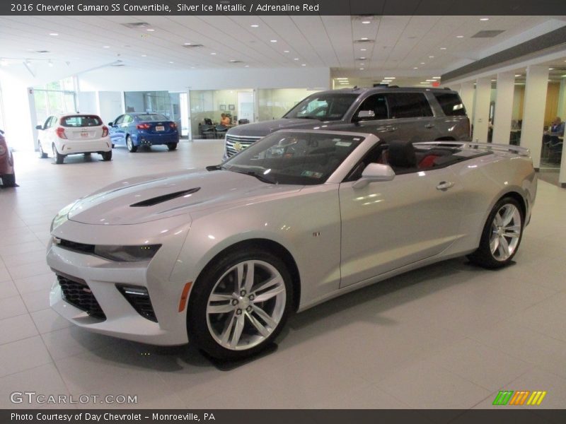 2016 Camaro SS Convertible Silver Ice Metallic
