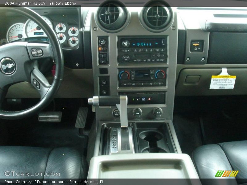 Yellow / Ebony 2004 Hummer H2 SUV