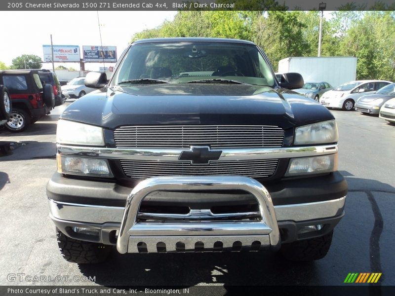 Black / Dark Charcoal 2005 Chevrolet Silverado 1500 Z71 Extended Cab 4x4