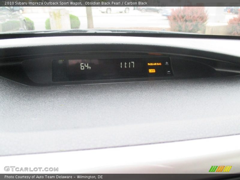 Obsidian Black Pearl / Carbon Black 2010 Subaru Impreza Outback Sport Wagon